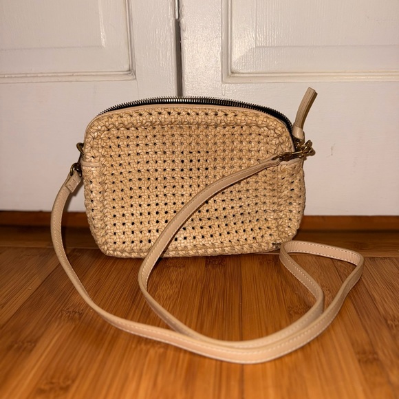 Authentic Clare V. Midi Sac Cream Rattan - Picture 3 of 7